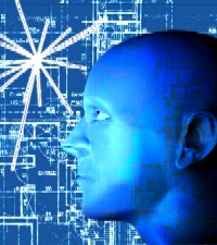 blue man DA logo